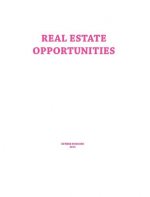 Real Estate Opportunities