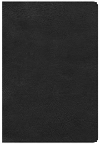 CSB Giant Print Reference Bible, Black Leathertouch