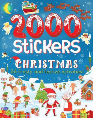 2000 Stickers Christmas
