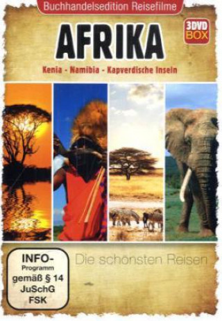 Afrika, 3 DVDs (Buchhandelsedition)