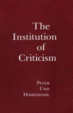 Institution of Criticism