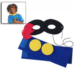 Vacation Bible School 2017 Vbs Hero Central Hero Costume Kit (Pkg of 12): Discover Your Strength in God!