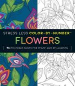 Stress Less Color-By-Number Flowers