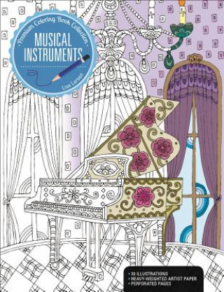 Musical Instruments: A Premium Coloring Book