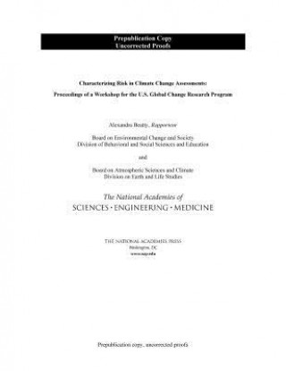 Characterizing Risk in Climate Change Assessments: Proceedings of a Workshop