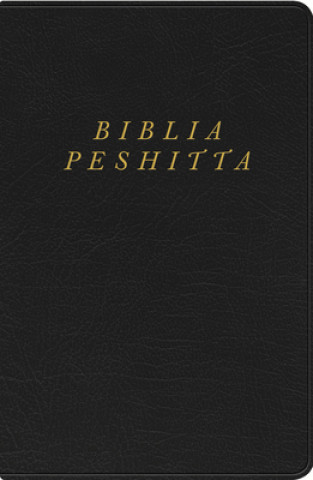 Biblia Peshitta, Negro Imitación Piel Con Índice: Revisada Y Aumentada