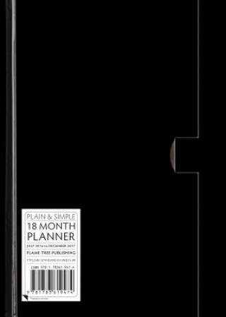 Black Standard Plain & Simple 2017 Planner