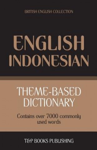 Theme-based dictionary British English-Indonesian - 7000 words