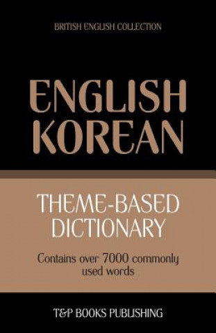 Theme-based dictionary British English-Korean - 7000 words