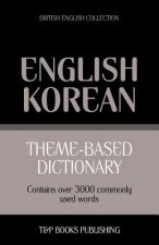 Theme-based dictionary British English-Korean - 3000 words