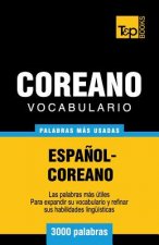 Vocabulario Espanol-Coreano - 3000 palabras mas usadas