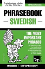 English-Swedish phrasebook and 1500-word dictionary