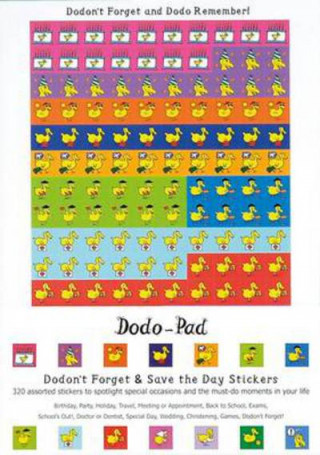 Dodon't Forget and Save the Day Stickers from Dodo Pad