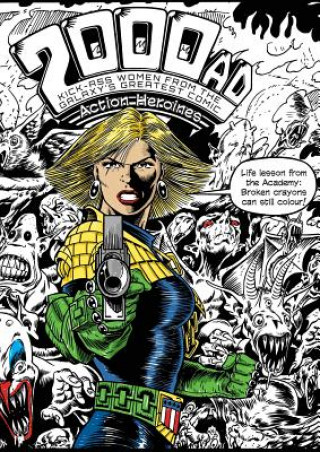 2000AD Action Heroines Colouring Book