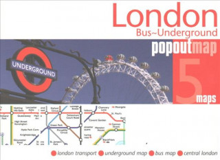 London Bus and Underground PopOut Map