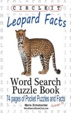 Circle It, Leopard Facts, Word Search, Puzzle Book