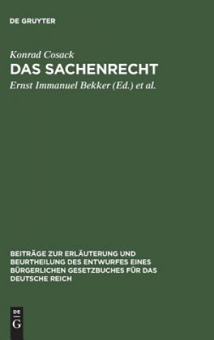 Das Sachenrecht