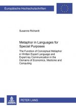 Metaphor in Languages for Special Purposes