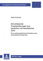 Ehrverletzende Presseaeusserungen Aus Deutscher Und Franzoesischer Sicht