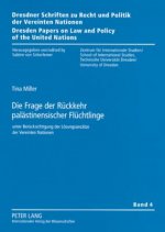 Frage Der Rueckkehr Palaestinensischer Fluechtlinge