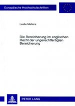 Bereicherung Im Englischen Recht Der Ungerechtfertigten Bereicherung