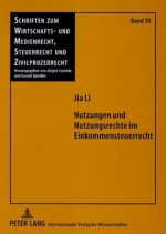 Nutzungen Und Nutzungsrechte Im Einkommensteuerrecht