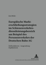 Europaeische Markterschlieungsstrategien im Schienenverkehrsdienstleistungsbereich am Beispiel des Personenverkehrs der Deutschen Bahn AG