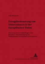 Ertragsbesteuerung Von Unternehmen in Der Europaeischen Union