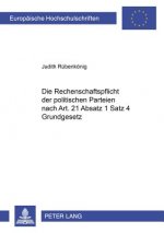 Rechenschaftspflicht Der Politischen Parteien Nach Art. 21 Absatz 1 Satz 4 Grundgesetz