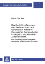 Streithilfeverfahren VOR Dem Gerichtshof Und Dem Gericht Erster Instanz Der Europaeischen Gemeinschaften Im Vergleich Zum Deutschen Zivilprozessrecht