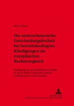 Unternehmerische Entscheidungsfreiheit Bei Betriebsbedingten Kuendigungen Im Europaeischen Rechtsvergleich