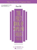 First Book of Soprano Solosi