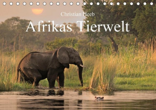 Afrikas Tierwelt Christian Heeb (Tischkalender 2017 DIN A5 quer)