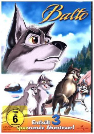 Balto 1-3, 3 DVD