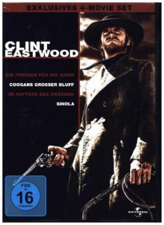 Clint Eastwood Collection - 4-Movie-Set, 4 DVD