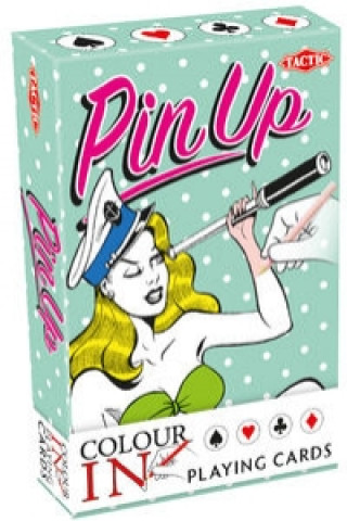 Colour In Playing Cards Pin Up