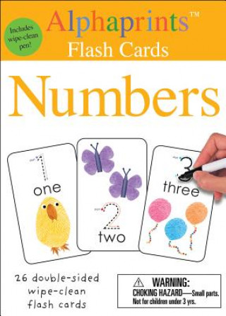 Alphaprints: Wipe Clean Flash Cards Numbers