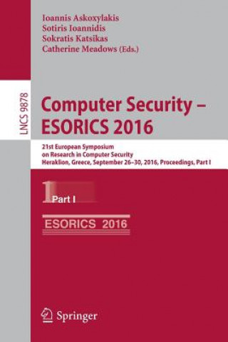 Computer Security - ESORICS 2016