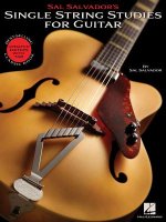 Sal Salvador's Single String Studies for Guitar: Bestselling Classic Book - Updated Edition with Tab