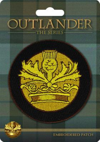 Outlander Crown and Thistle Embroidered Patch