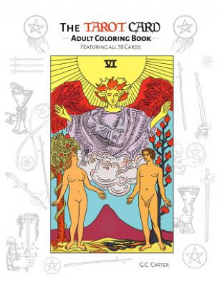 Tarot Card Adult Coloring Book