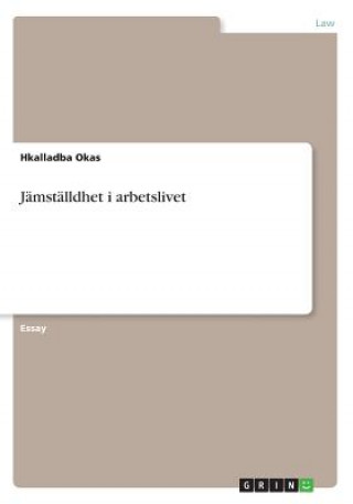 Jämställdhet i arbetslivet