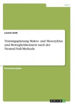 Trainingsplanung Makro- und Mesozyklus und Beweglichkeitstest nach der Neutral-Null-Methode