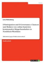 E-Partizipation und E-Governance. Chancen und Risiken von online-basierten kommunalen Burgerhaushalten in Nordrhein-Westfalen