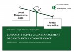 Corporate Supply Chain Management Organization and Governance. A Guidebook with benchmarks of the actual status quo and best practices