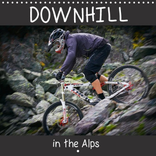 Downhill in the Alps (Wall Calendar 2017 300 × 300 mm Square)