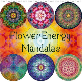 Flower Energy Mandalas (Wall Calendar 2017 300 × 300 mm Square)