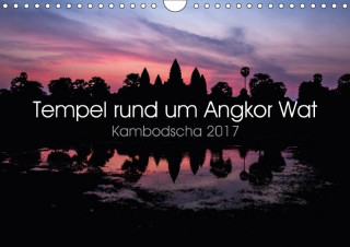 Tempel rund um Angkor Wat (Wandkalender 2017 DIN A4 quer)