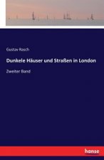 Dunkele Hauser und Strassen in London