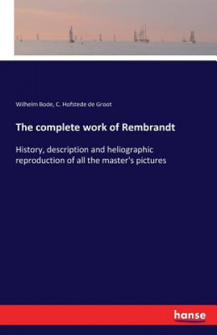 complete work of Rembrandt